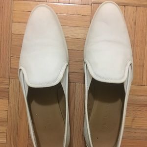 Everlane Nubuck Street Shoe in White
